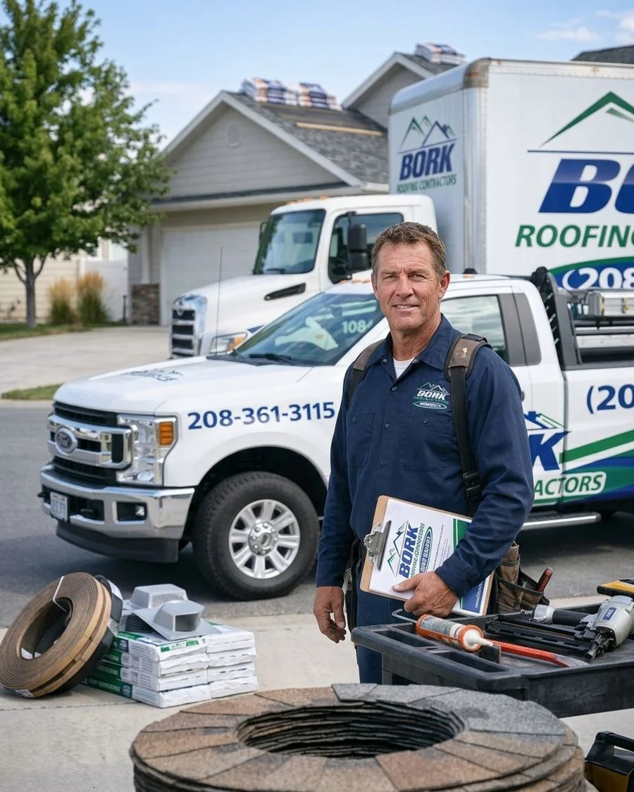 Damon Bork, founder of Bork Meridian Roofing Contractors